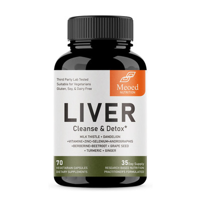 Liver Support, Cleanse, Detox & Repair Formula 11 Ingredient 70 caps Made In USA