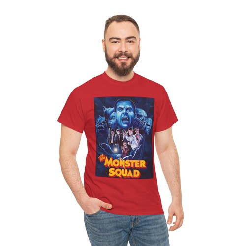 Monster Squad Movie Ricky P Fitted T shirt Unisex Heavy Cotton Tee - Picture 21 of 23