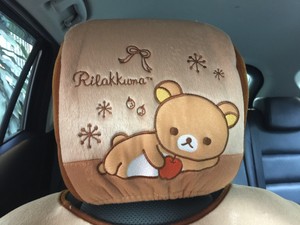 rilakkuma car pillow
