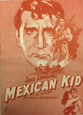 The Fighter Richard Conte Vanessa Brown Lee J. Cobb 1952 Danish Movie Program