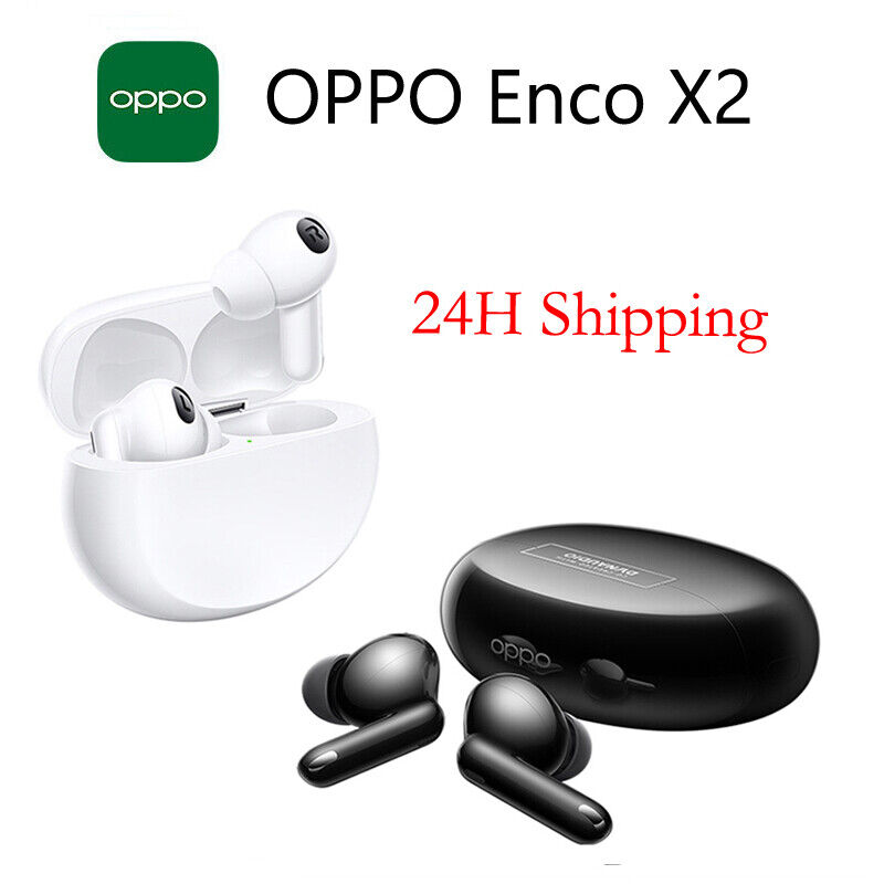 New, OPPO Enco X2 (Black) Earbuds, True Wireless Earphones Hi-Res LDAC  40Hrs