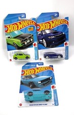 Lot of (3) Hot Wheels HW J-Imports.Honda Civic Custom,Skyline and Subaru WRX 