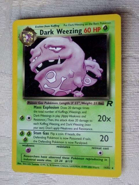 dark weezing pokemon card value Holo have collectors item at an unbeatable price Weezing 026/165 - Pokemon 151