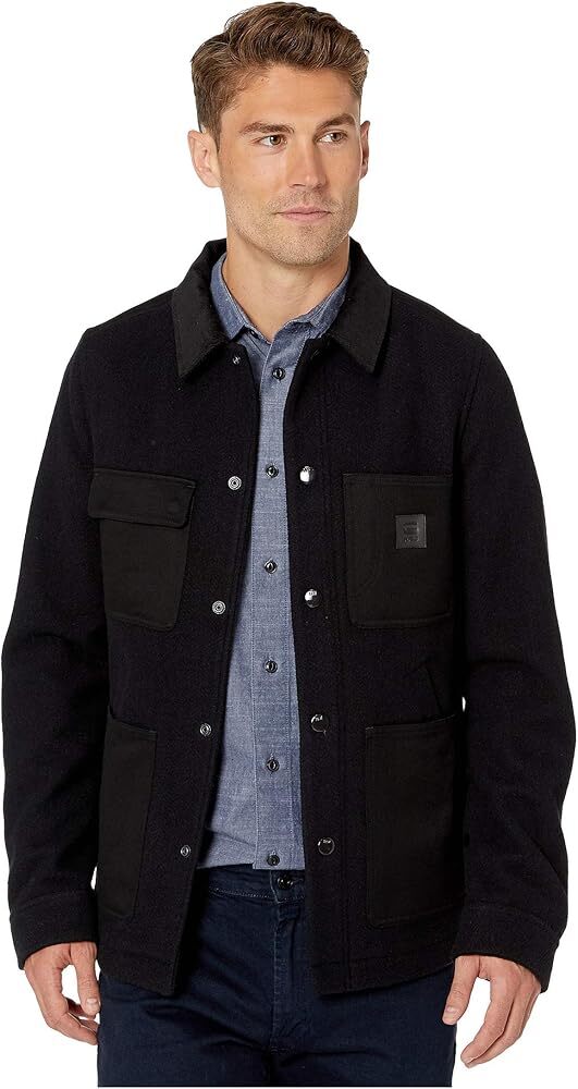Необработанная мужская шерстяная куртка Blake Worker PM, Mazarine, Маленький размер