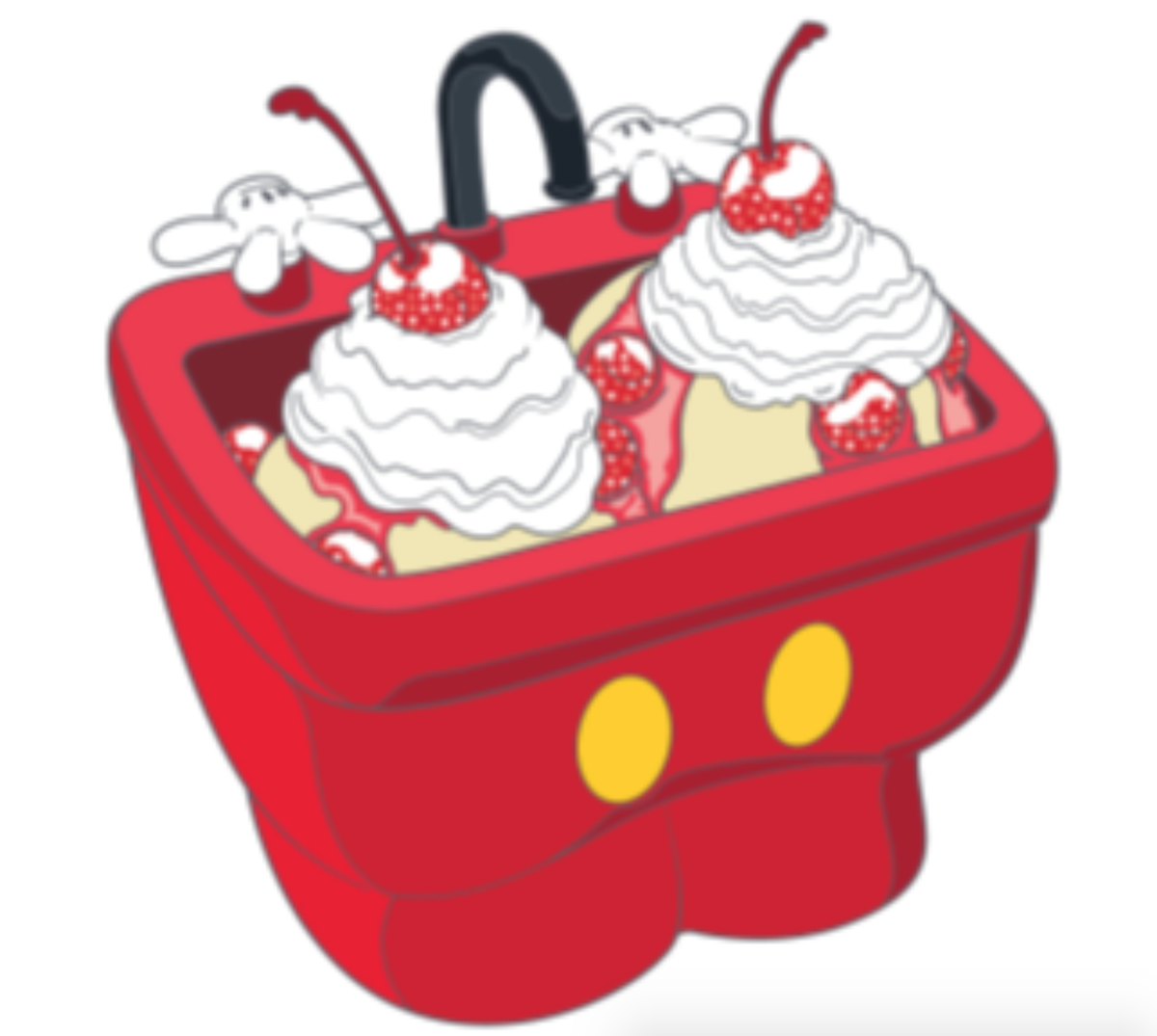 D23 Expo 2019 限定アイスクリームピン Disney Pin - D23 Expo 2019 - Kitchen Sink Mickey Ice Cream