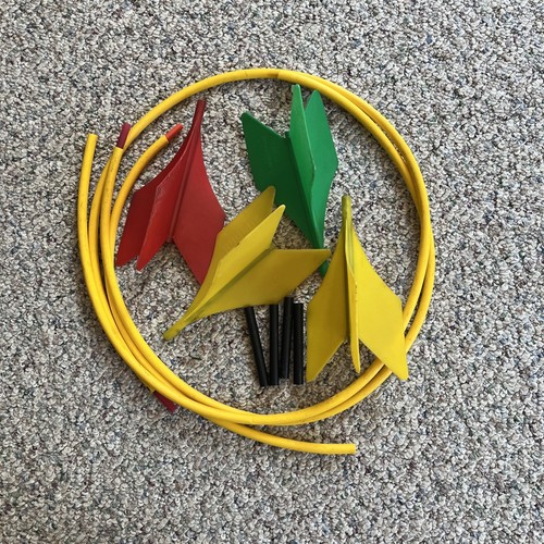Vintage Regent Lawn Darts Jarts Fins plastic only eBay