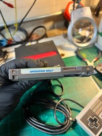 Operation Wolf Nintendo NES limpio probado funcionando aut&eacute;ntico