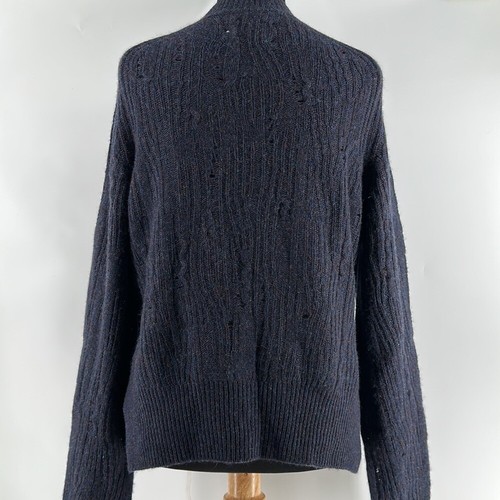 Zadig & Voltaire Sweater Lili C Destroy 100 % cashmere multi tone luxury sz sm - Picture 12 of 13