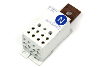 SOCOMEC 5410 1040 Unipolarer Verteilerblock Unipolar distribution block