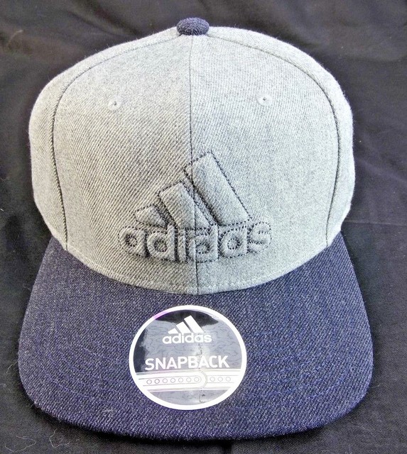 adidas men's originals snapback flatbrim cap