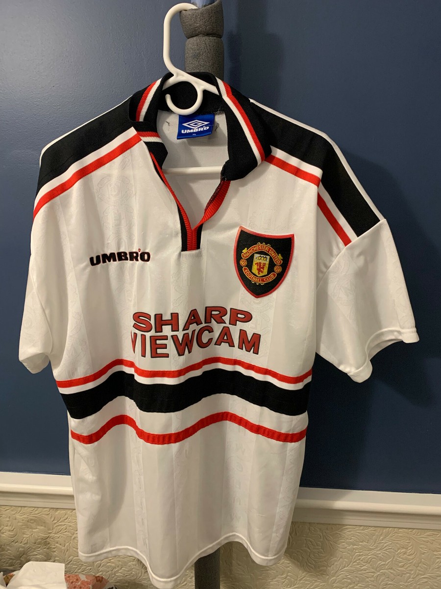 Manchester United Football Away Jersey 1998 - 1999 (Treble