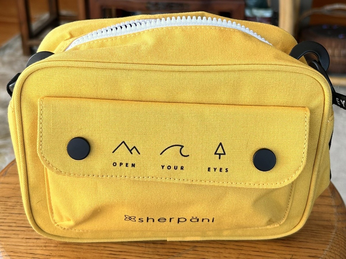 SHERPANI Small Osaka Sunflower 6x8x3 Cross Body Bag - VG | eBay