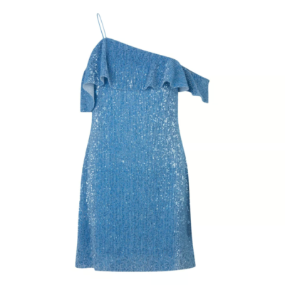 stine goya one shoulder dress One Shoulder Long Sleeve Dress | Stine Goya
