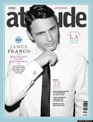 ATTITUDE April 2013,James Franco,John Partridge,Mykki Blanco,Charlotte Church 