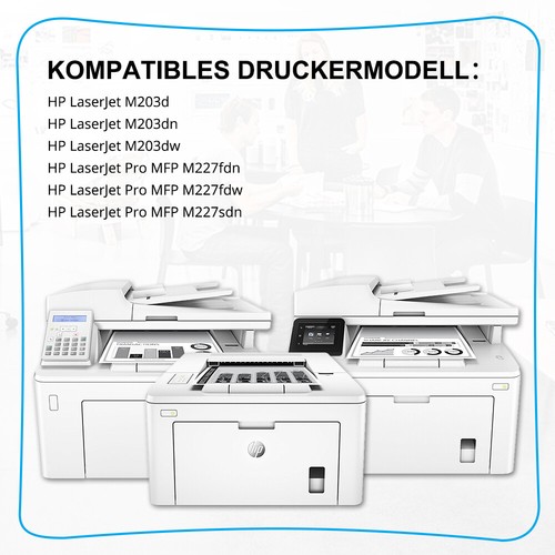 2 Toner Kompatibel with HP LaserJet Pro M203dn M203dw MFP M227fdw M227sdn CF230A - Bild 4 von 8