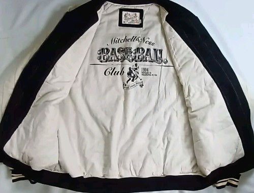 VTG RARE MITCHELL NESS SAN FRANCISCO GIANTS FULL ZIPP BOMBER STYLE JACKET XXL - Picture 5 of 16