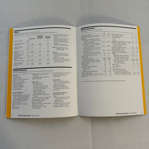 Caterpillar Cat D11R Track Type Tractor Construction Equipment Brochure Catalog - Picture 4 of 13