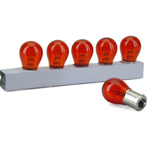 10 X Bulb Indicators Indicator 12V 21W BAY15S Orange 10 Pieces Orange
