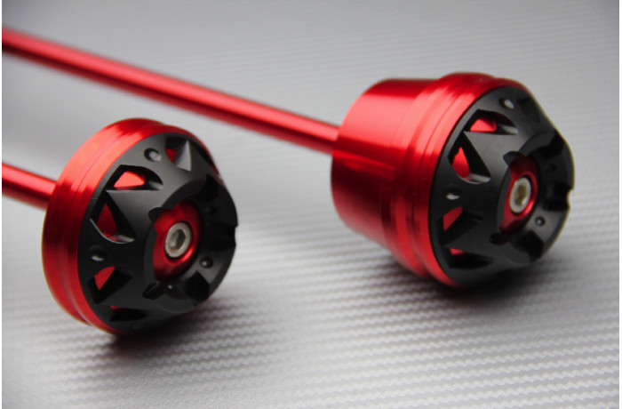 Sliders de fourche XSR 700 anti-abrasion avec tampons de bras oscillant