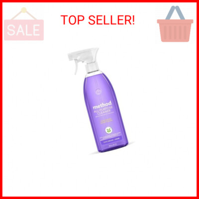 Method All-Purpose Cleaner Spray, French Lavender, Plant-Based and Biodegradable