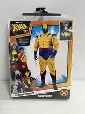 Wolverine Marvel X-Men 97 Adult Plus 2XL 48-52 Halloween Costume 7 Pieces New