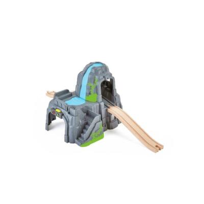 Hape Tunnelkombination mit Licht & Sound für Holzschienen für Kinder ab 3 Jahren