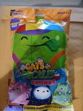 Cats vs Pickles Chonks Mystery Bag Gold Wave 1 Pack 6" Bean Filled Plush