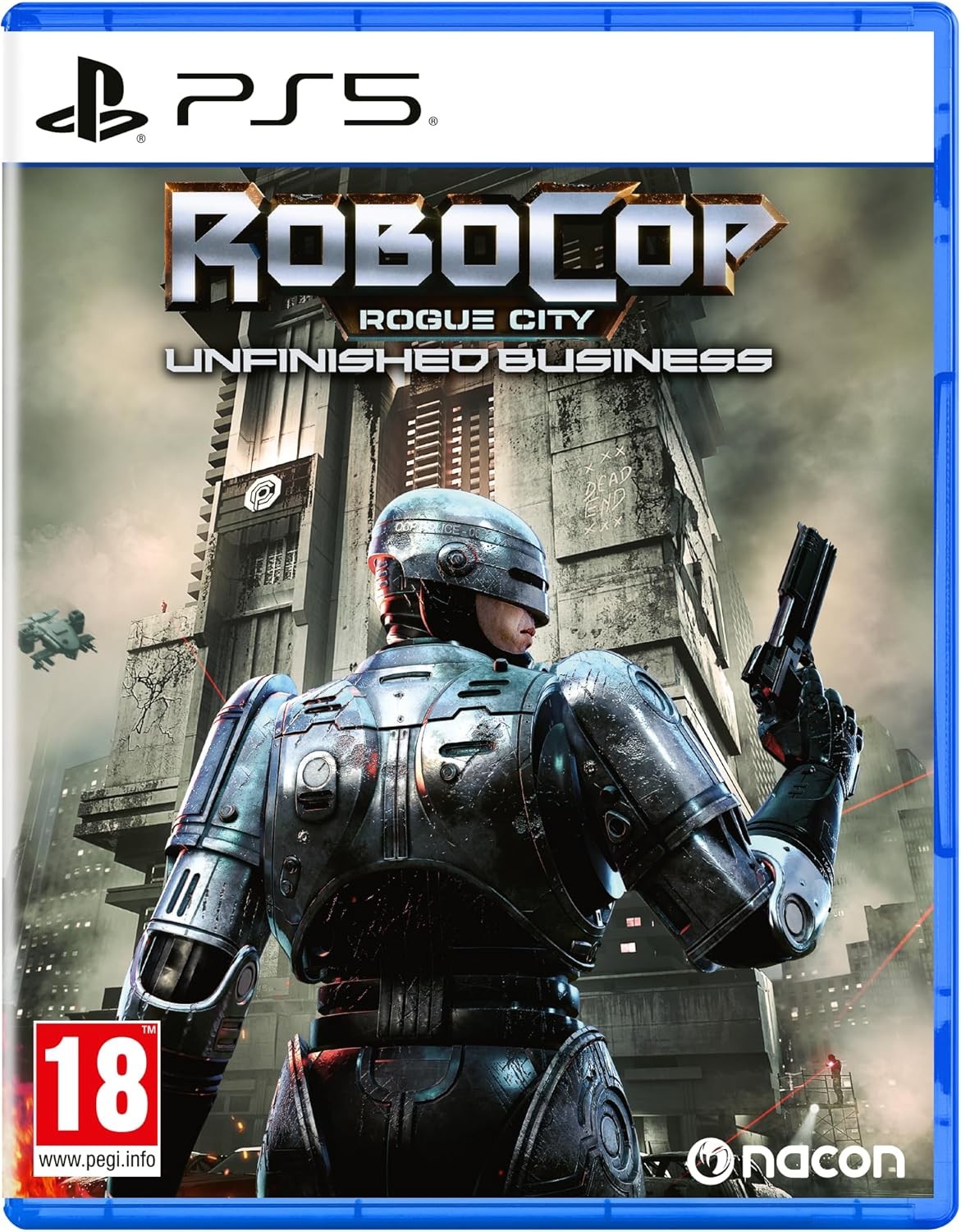 Robocop Rogue City Unfinished Business Sony Playstation 5 PS5 Game