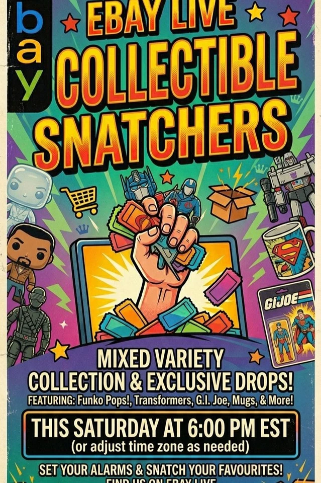 It's a Collectible Snatchers Party! Snatch the best deals!