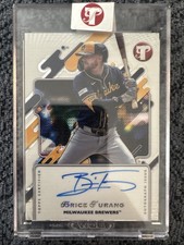 2025 Topps Pristine Brice Turang Encased Pristine Refractor Auto *Brewers*