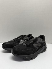 New Balance 990v6 Made in USA Triple Black U990BB6 Size 5 Men Size 6.5 Women