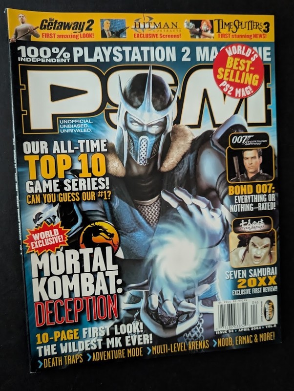 PSM: 100% Independent PlayStation Magazine April 2004 #83 NEW RARE