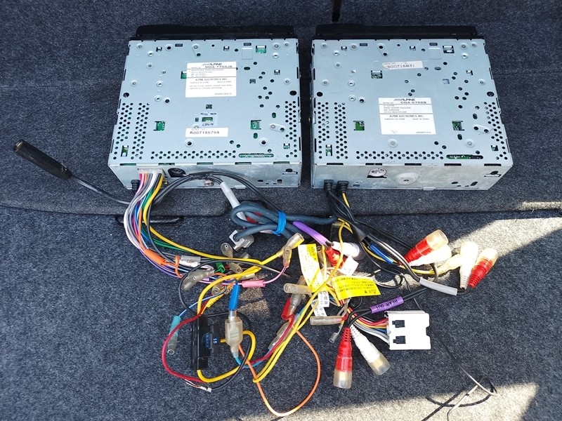 ALPINE　MDA - 7755J&CDA - 5755 ALPINE CDA-5755 MDA-7755J Set CD MD Player Car Audio JDM