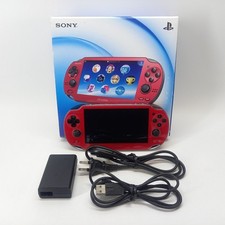 PlayStation PS Vita OLED PCH-1000 Cosmic Red Boxed Tested