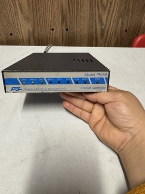 AEA PK-88 Packet Controller TNC Vintage RS-232 No Power Adapter Untested