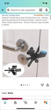 Steel Travel Portable Door Lock for Door Security Door Anti-Theft Stopper Door