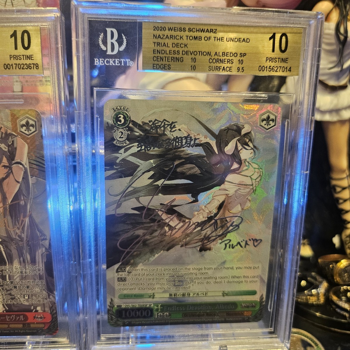 Weiss Overlord Endless Devolition Albedo Signature BGS 10 | eBay