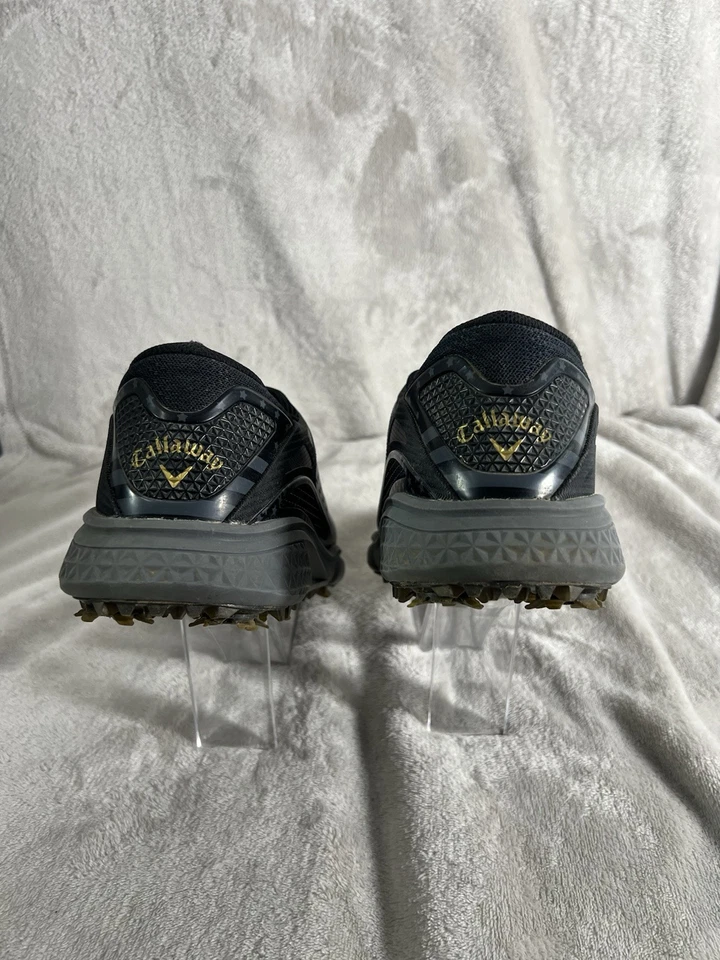 Callaway Coronado V3 Waterproof Men's Golf Shoes Black/Gray Size 10.5 Outdoors - Image 4 of 4