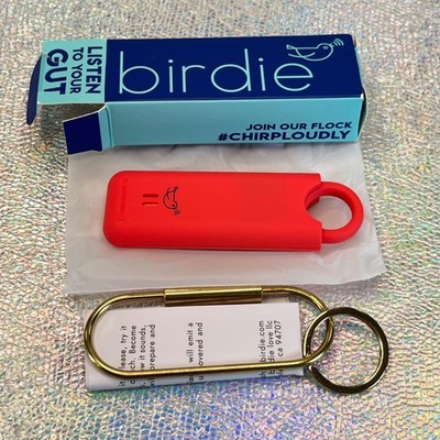 She s Birdie Women's Personal Safety Alarm Coral