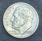 1959 D Roosevelt Dime Silver Circulated Uncertified US Coin