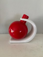 Vaso postmoderno Memphis design epoca Ettore Sottsass ceramica Italia scultura