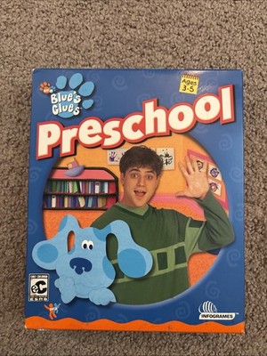 Blues Clues Preschool Win/Mac Big Box Brand New Sealed