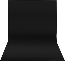 Black Backdrop, 10x20 ft Large Photo Backdrop Curtain for ft,