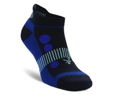 Balega Youth Size Large 13-4 Blue Hidden Cool 2 No Show Running Socks ZP-5876