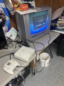 SEGA Dreamcast HKT-3020 Console Only White | Read Description Please