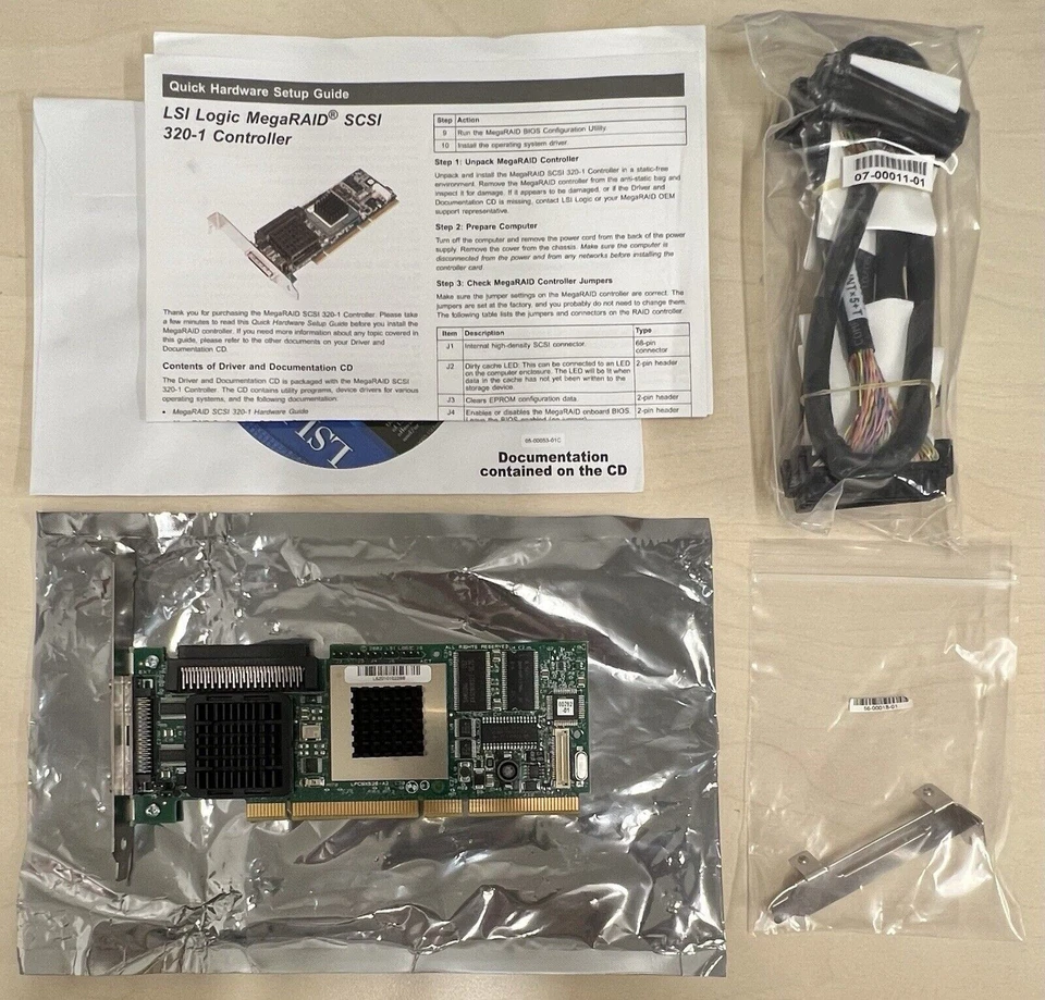 LSI Logic Ultra 320 SCSI RAID Card - Image 3 of 4