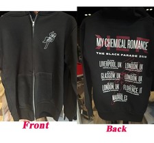 My Chemical Romance The Black Parade UK Europe Tour 2026 Hoodie zip reprint