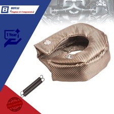 New Cover Wrap Titanium T3 Fiber Turbo Blanket Heat Shield Barrier Turbocharger New Cover Wrap Titanium T3 Fiber Turbo Blanket Heat Shield Barrier Turbocharger
