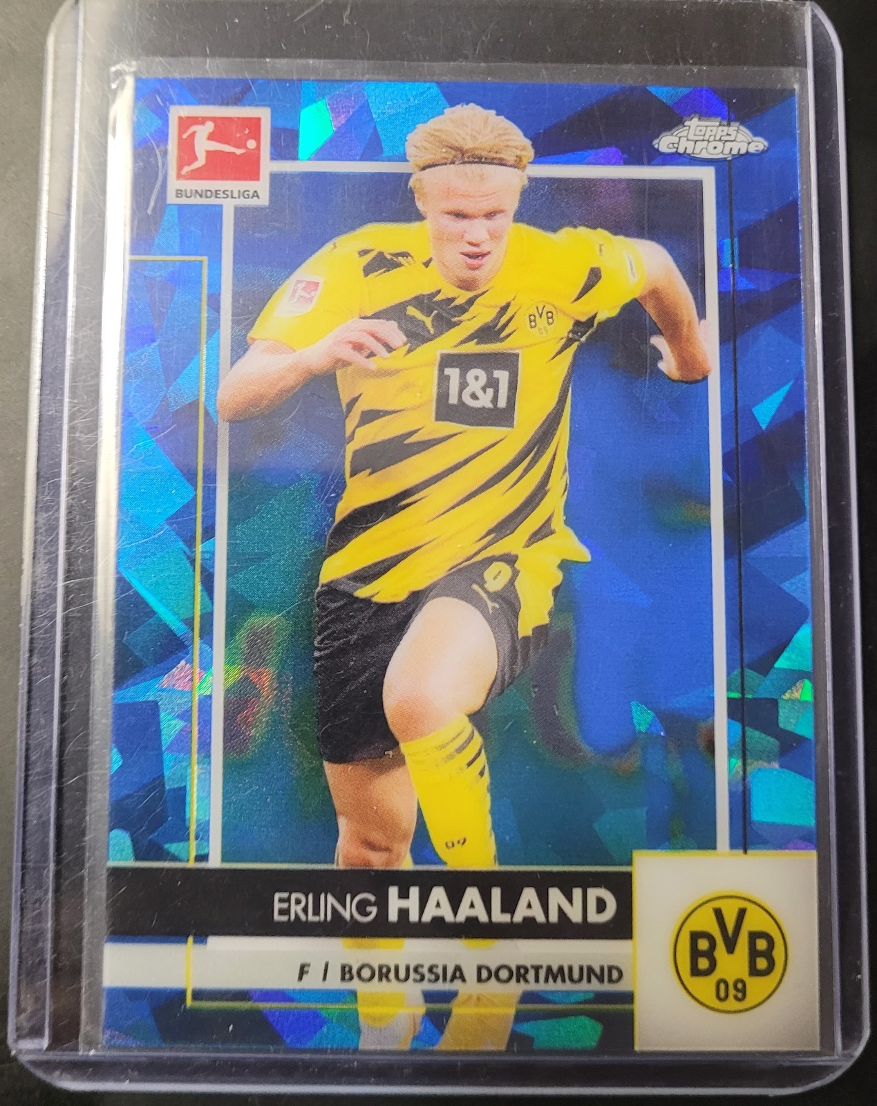 Erling Haaland 2020-21 Topps Chrome Sapphire Edition #32