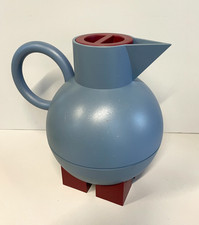 TERMOS ALESSI VINTAGE EUCLID MICHAEL GRAVES ANNI 90 BROCCA AZZURRO BORDEAUX 1L